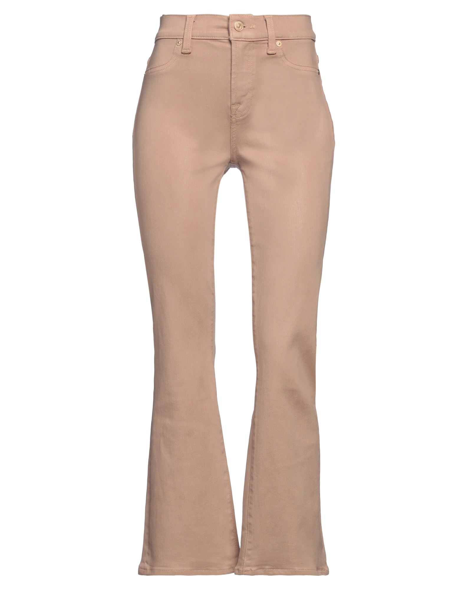 7 FOR ALL MANKIND Jeanshose Damen Hellbraun 7 FOR ALL MANKIND Jeanshose Damen Hellbraun von 7 FOR ALL MANKIND