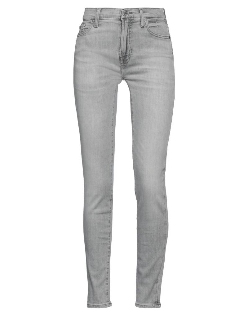 7 FOR ALL MANKIND Jeanshose Damen Hellgrau von 7 FOR ALL MANKIND
