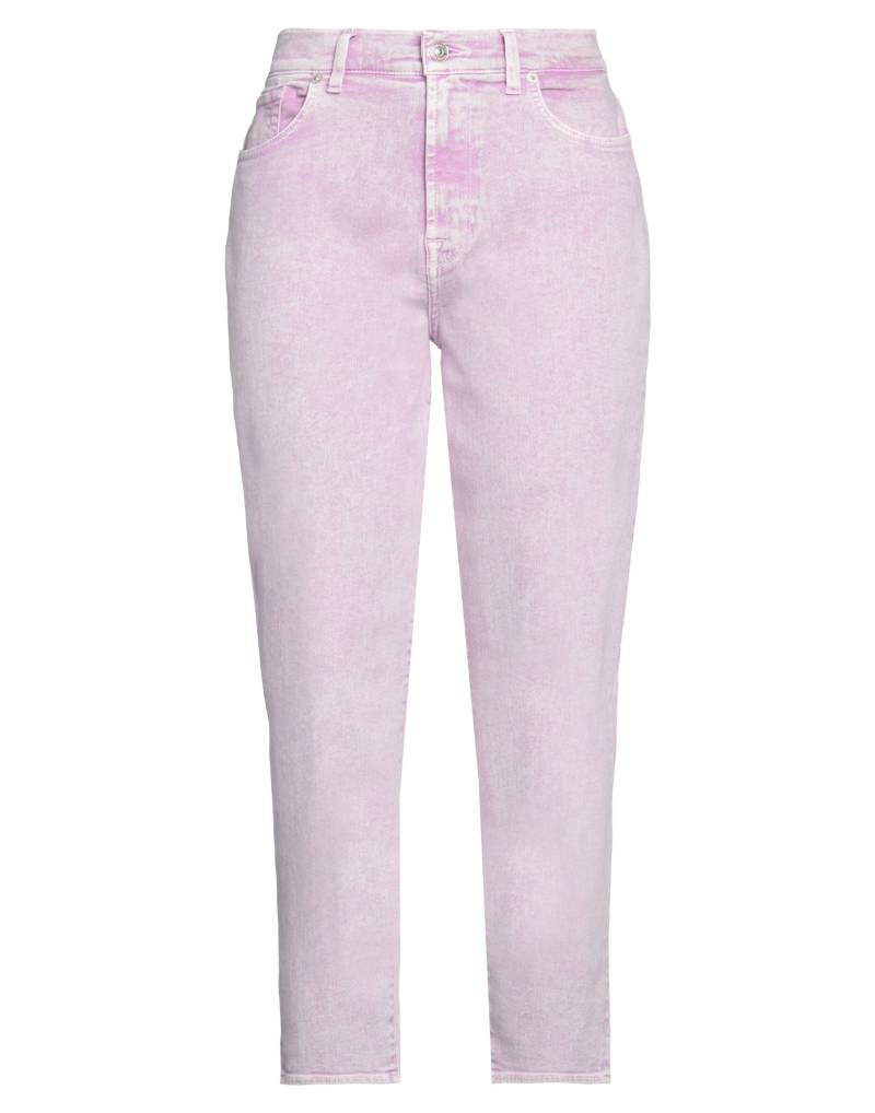 7 FOR ALL MANKIND Jeanshose Damen Lila von 7 FOR ALL MANKIND
