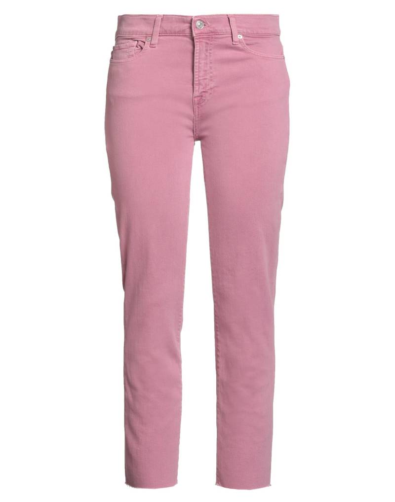 7 FOR ALL MANKIND Jeanshose Damen Rosa von 7 FOR ALL MANKIND