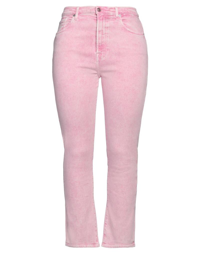 7 FOR ALL MANKIND Jeanshose Damen Rosa von 7 FOR ALL MANKIND