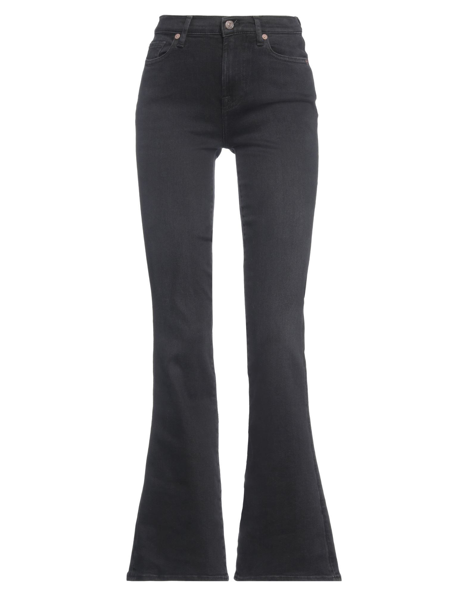 7 FOR ALL MANKIND Jeanshose Damen Schwarz 7 FOR ALL MANKIND Jeanshose Damen Schwarz von 7 FOR ALL MANKIND