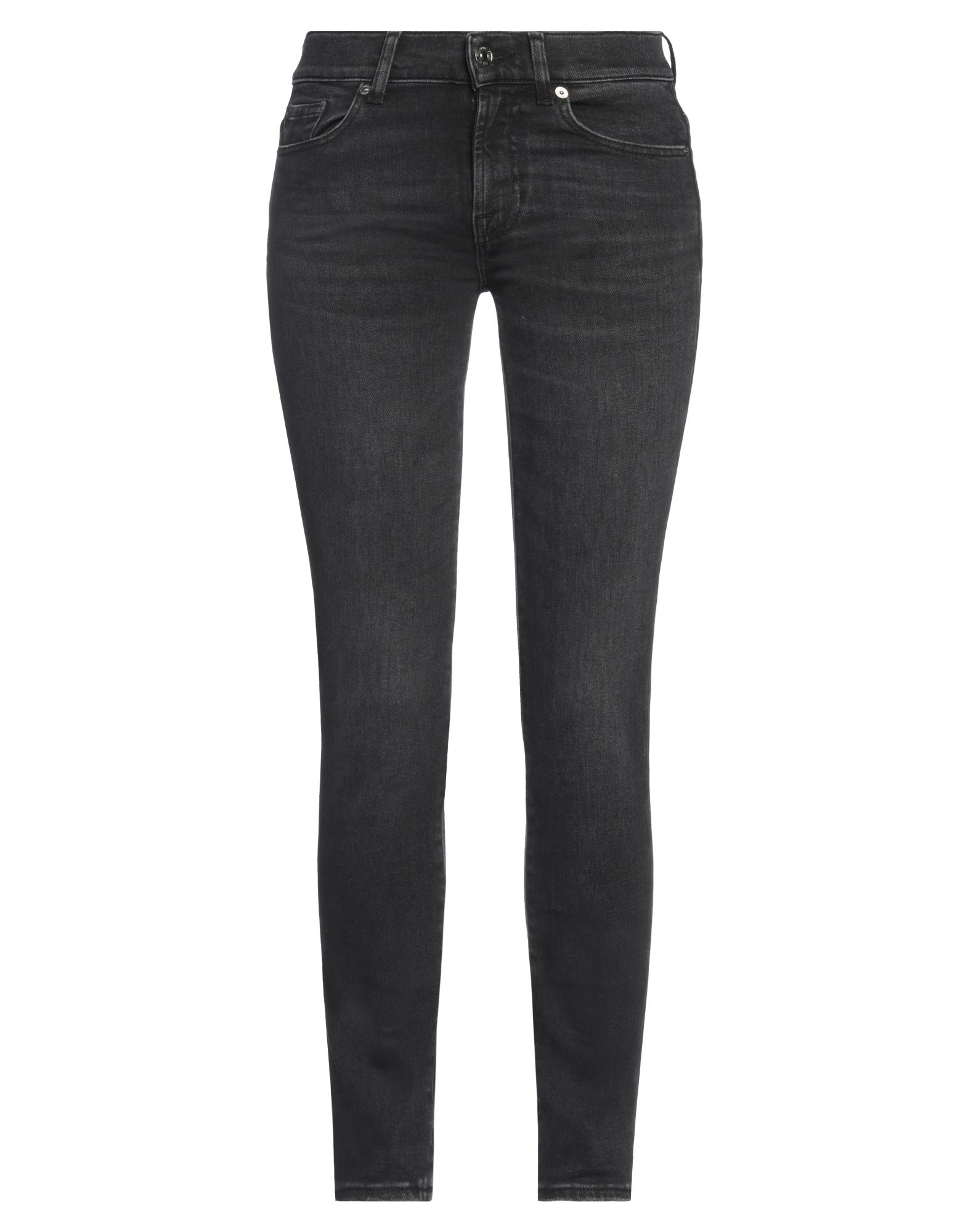 7 FOR ALL MANKIND Jeanshose Damen Schwarz 7 FOR ALL MANKIND Jeanshose Damen Schwarz von 7 FOR ALL MANKIND