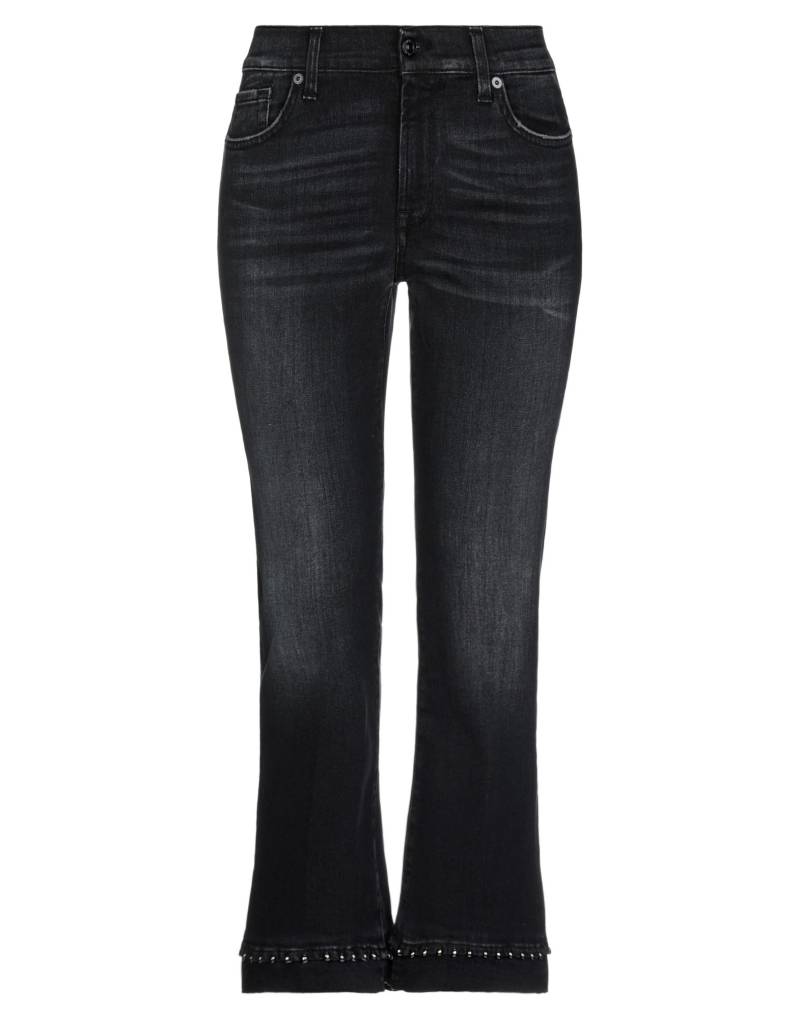 7 FOR ALL MANKIND Jeanshose Damen Schwarz von 7 FOR ALL MANKIND