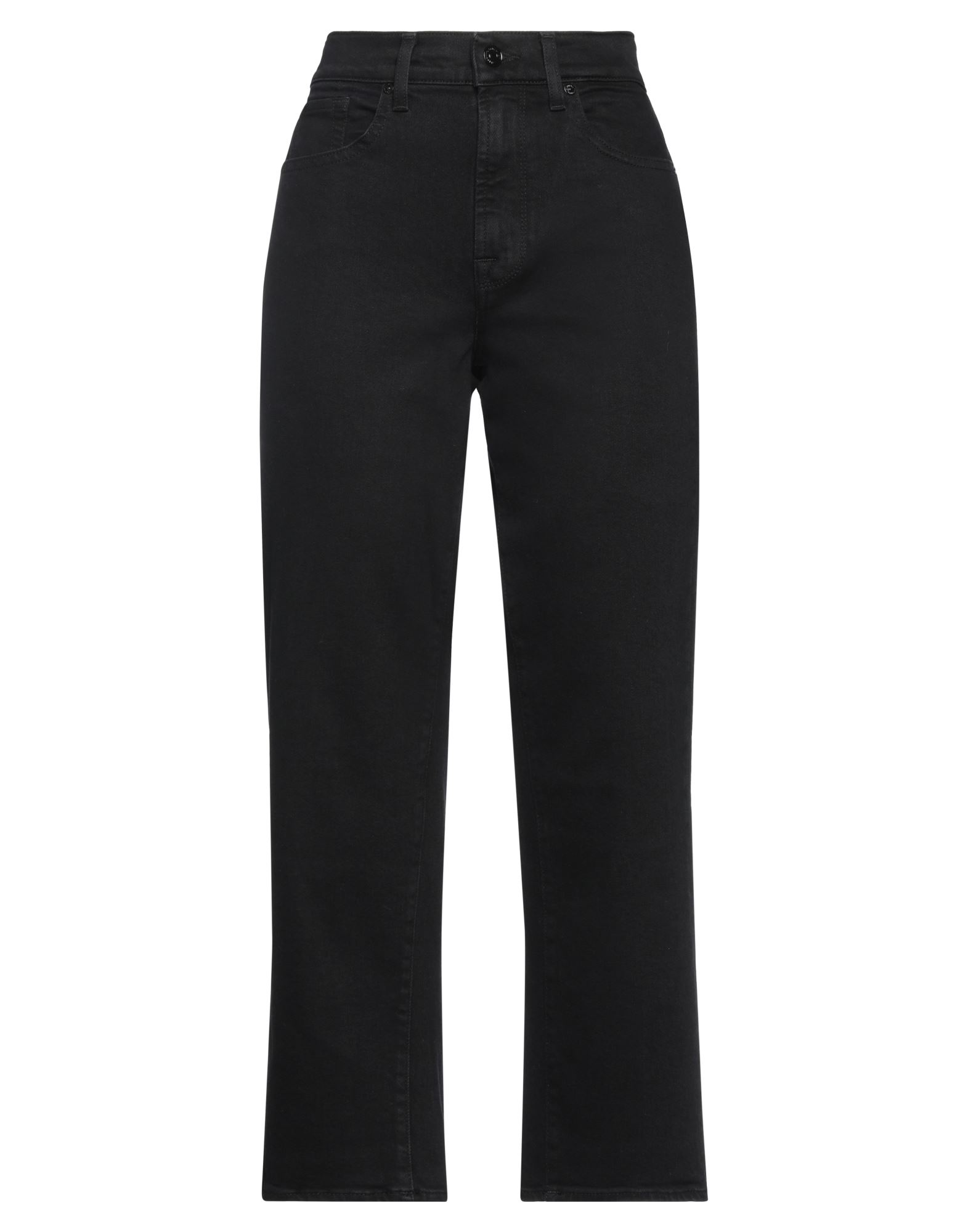 7 FOR ALL MANKIND Jeanshose Damen Schwarz 7 FOR ALL MANKIND Jeanshose Damen Schwarz von 7 FOR ALL MANKIND