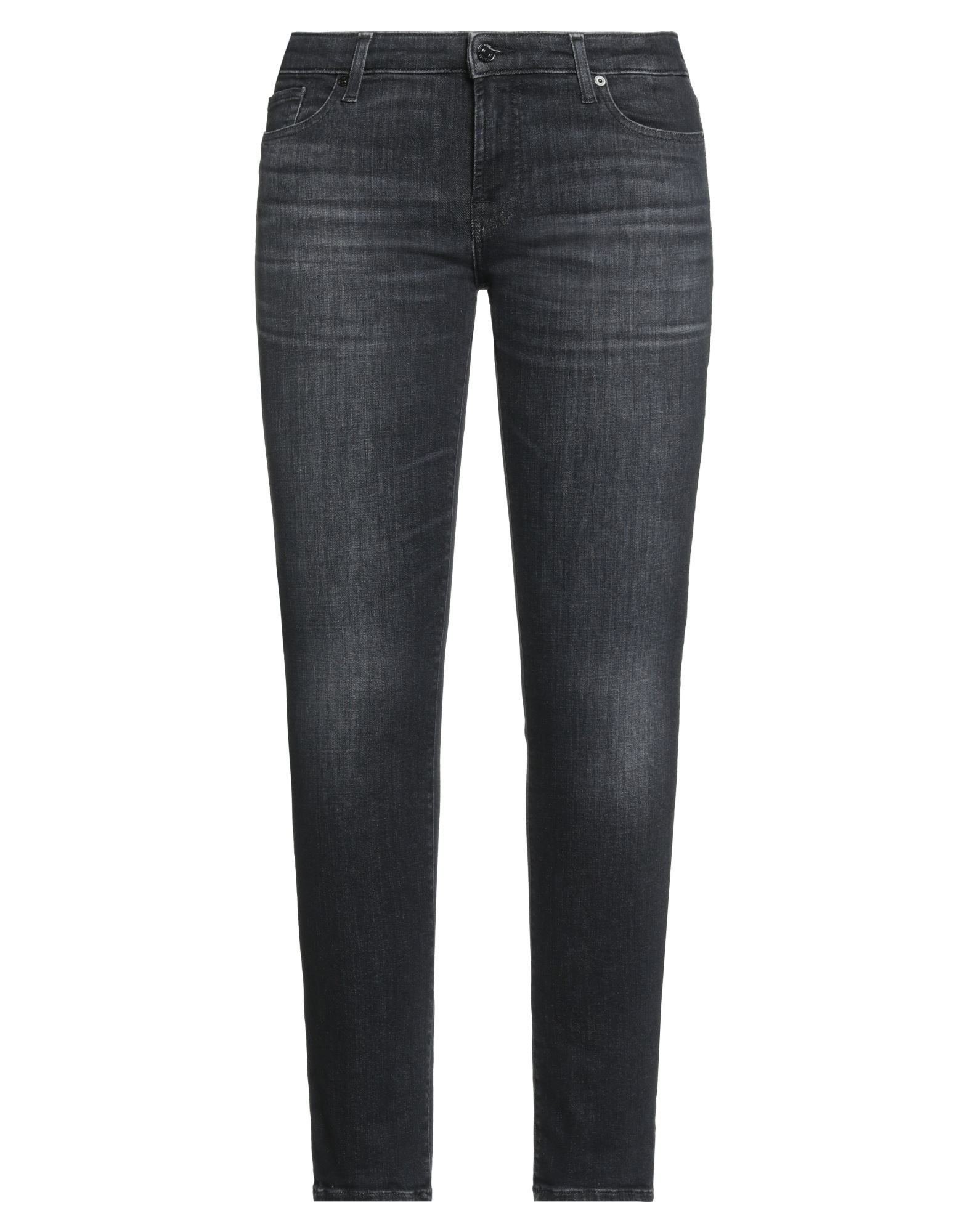 7 FOR ALL MANKIND Jeanshose Damen Schwarz 7 FOR ALL MANKIND Jeanshose Damen Schwarz von 7 FOR ALL MANKIND
