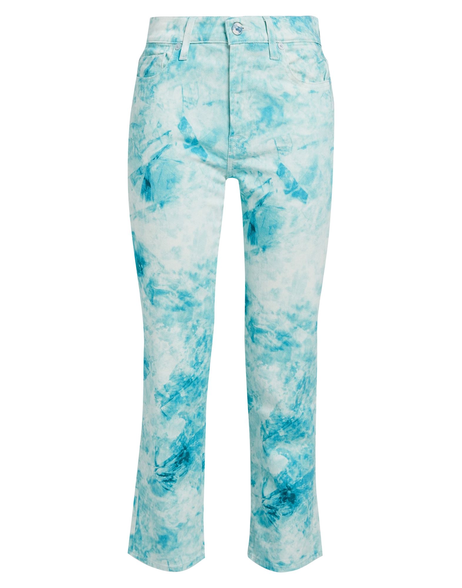 7 FOR ALL MANKIND Jeanshose Damen Tūrkis 7 FOR ALL MANKIND Jeanshose Damen Tūrkis von 7 FOR ALL MANKIND