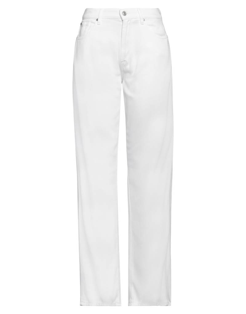 7 FOR ALL MANKIND Jeanshose Damen Weiß von 7 FOR ALL MANKIND