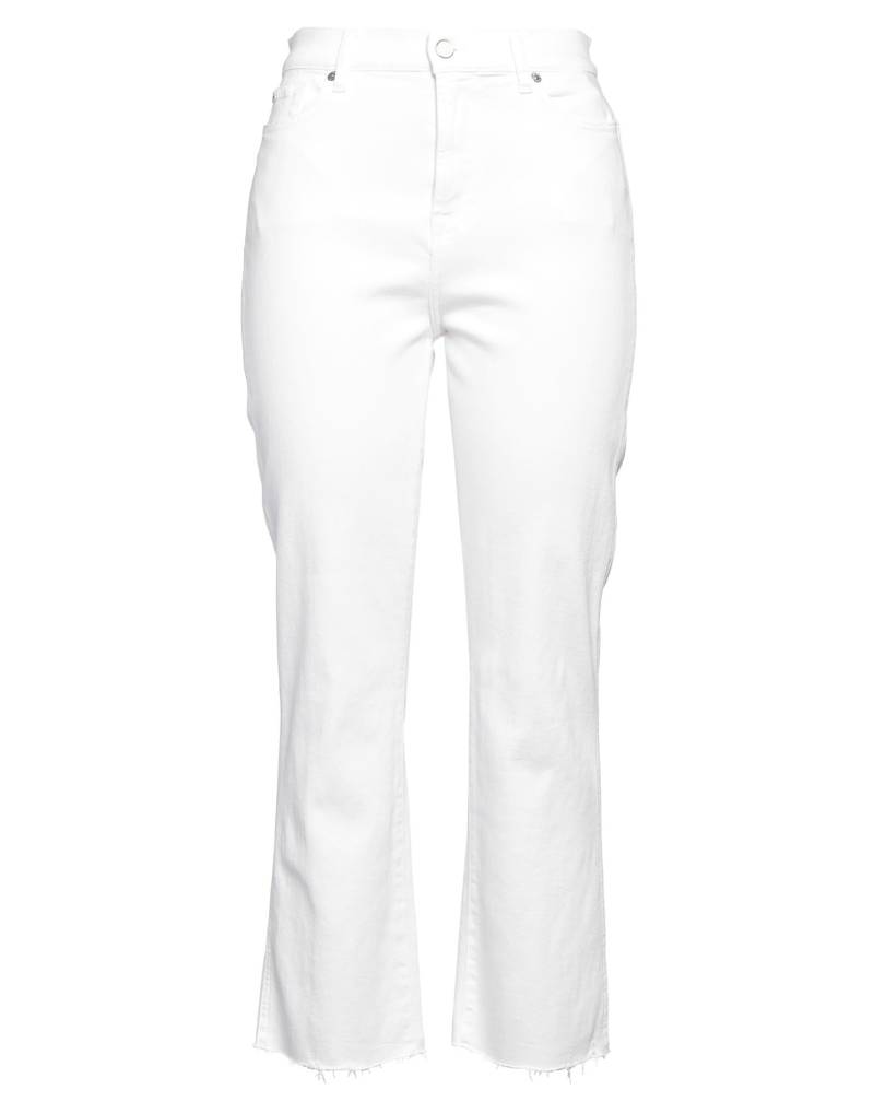 7 FOR ALL MANKIND Jeanshose Damen Weiß von 7 FOR ALL MANKIND