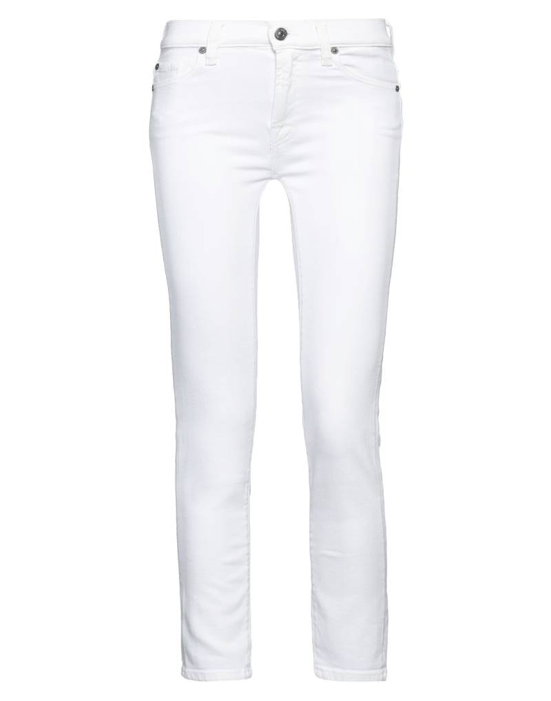 7 FOR ALL MANKIND Jeanshose Damen Weiß von 7 FOR ALL MANKIND