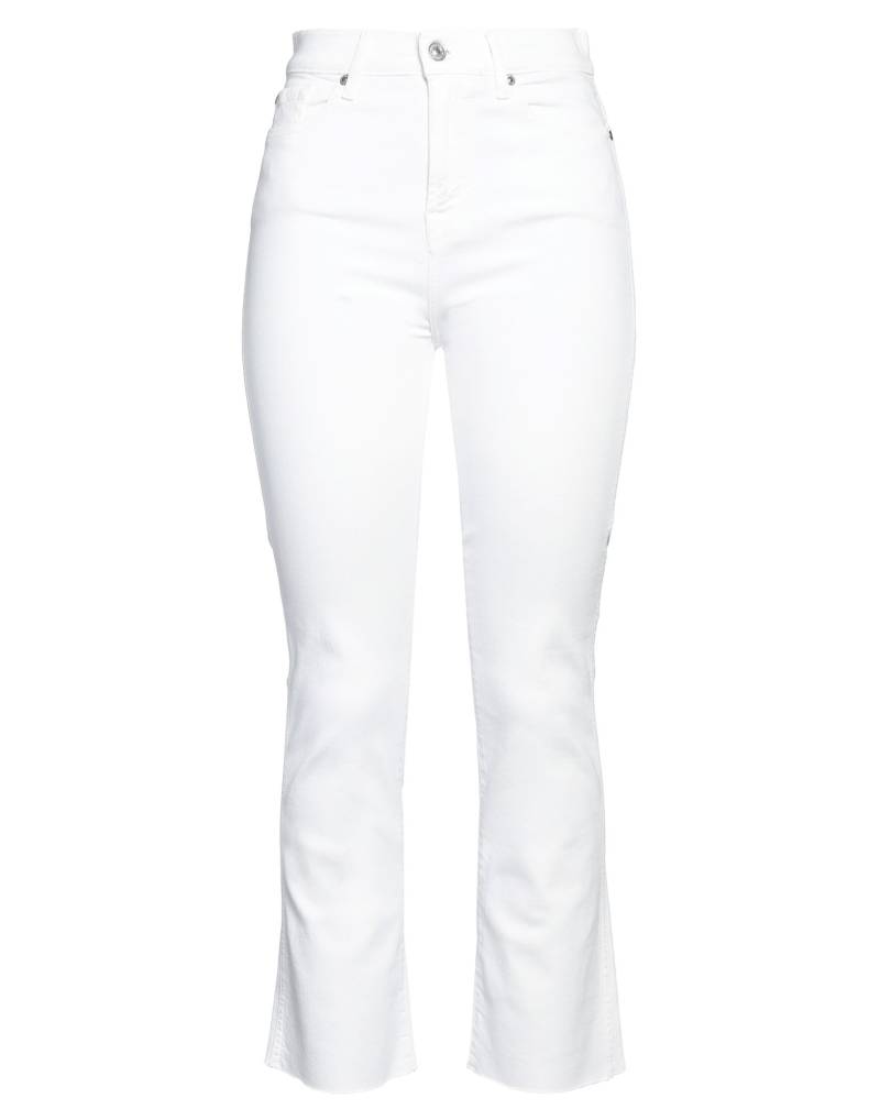 7 FOR ALL MANKIND Jeanshose Damen Weiß von 7 FOR ALL MANKIND