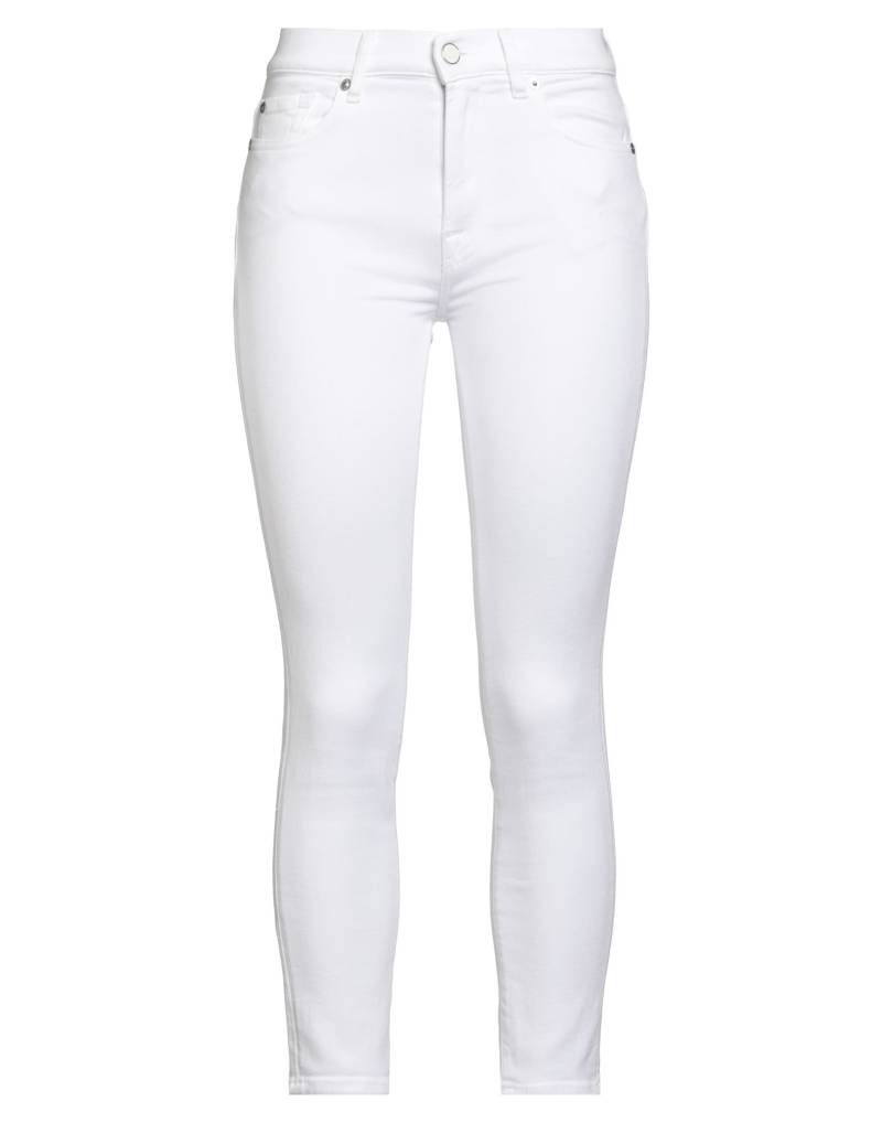 7 FOR ALL MANKIND Jeanshose Damen Weiß von 7 FOR ALL MANKIND
