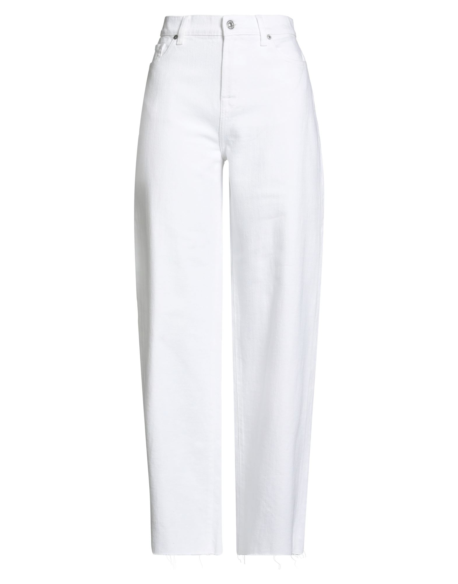 7 FOR ALL MANKIND Jeanshose Damen Weiß 7 FOR ALL MANKIND Jeanshose Damen Weiß von 7 FOR ALL MANKIND
