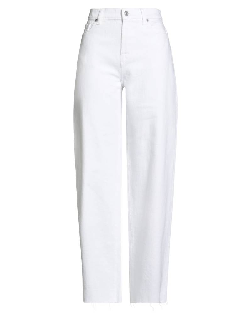 7 FOR ALL MANKIND Jeanshose Damen Weiß 7 FOR ALL MANKIND Jeanshose Damen Weiß von 7 FOR ALL MANKIND