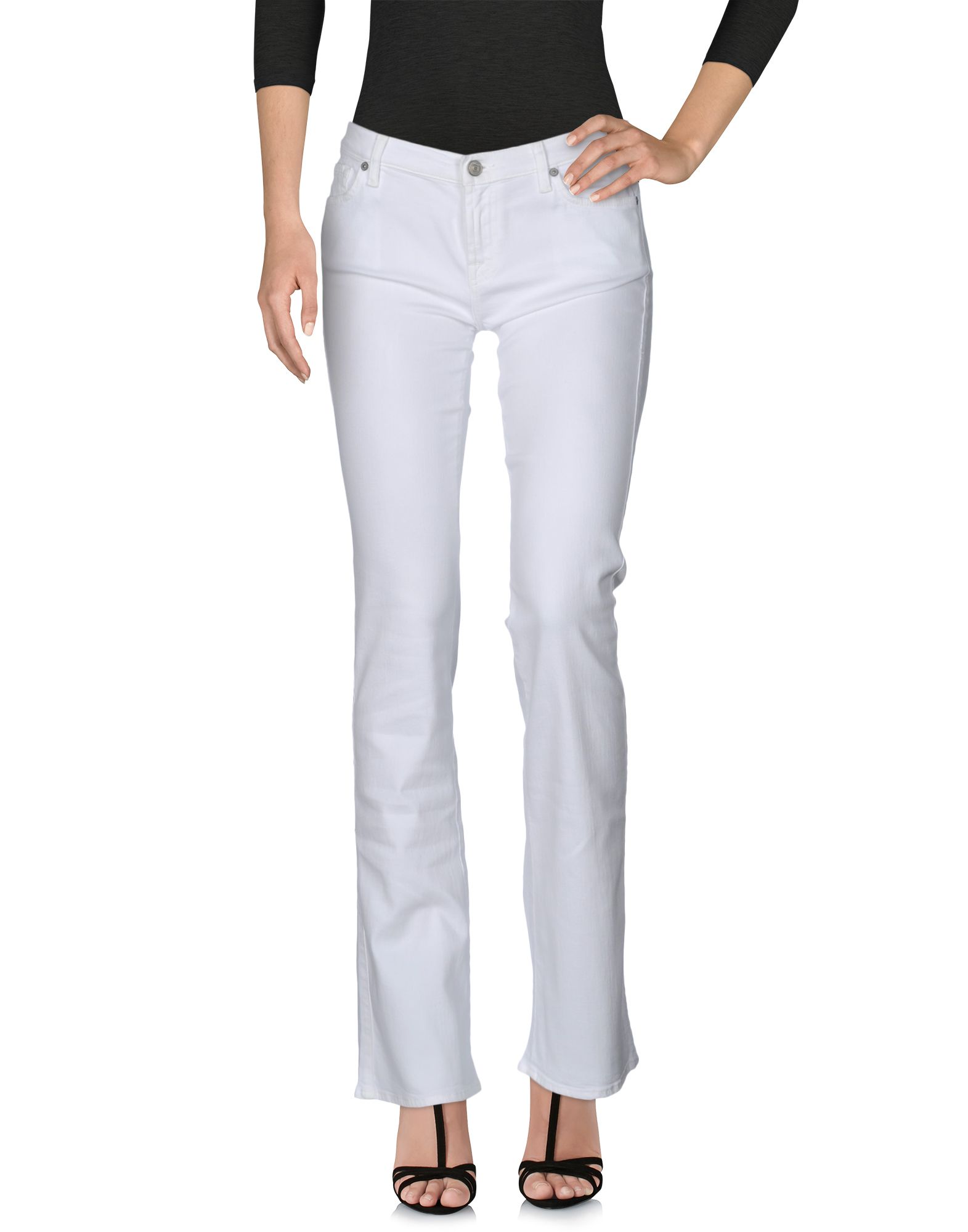 7 FOR ALL MANKIND Jeanshose Damen Weiß von 7 FOR ALL MANKIND