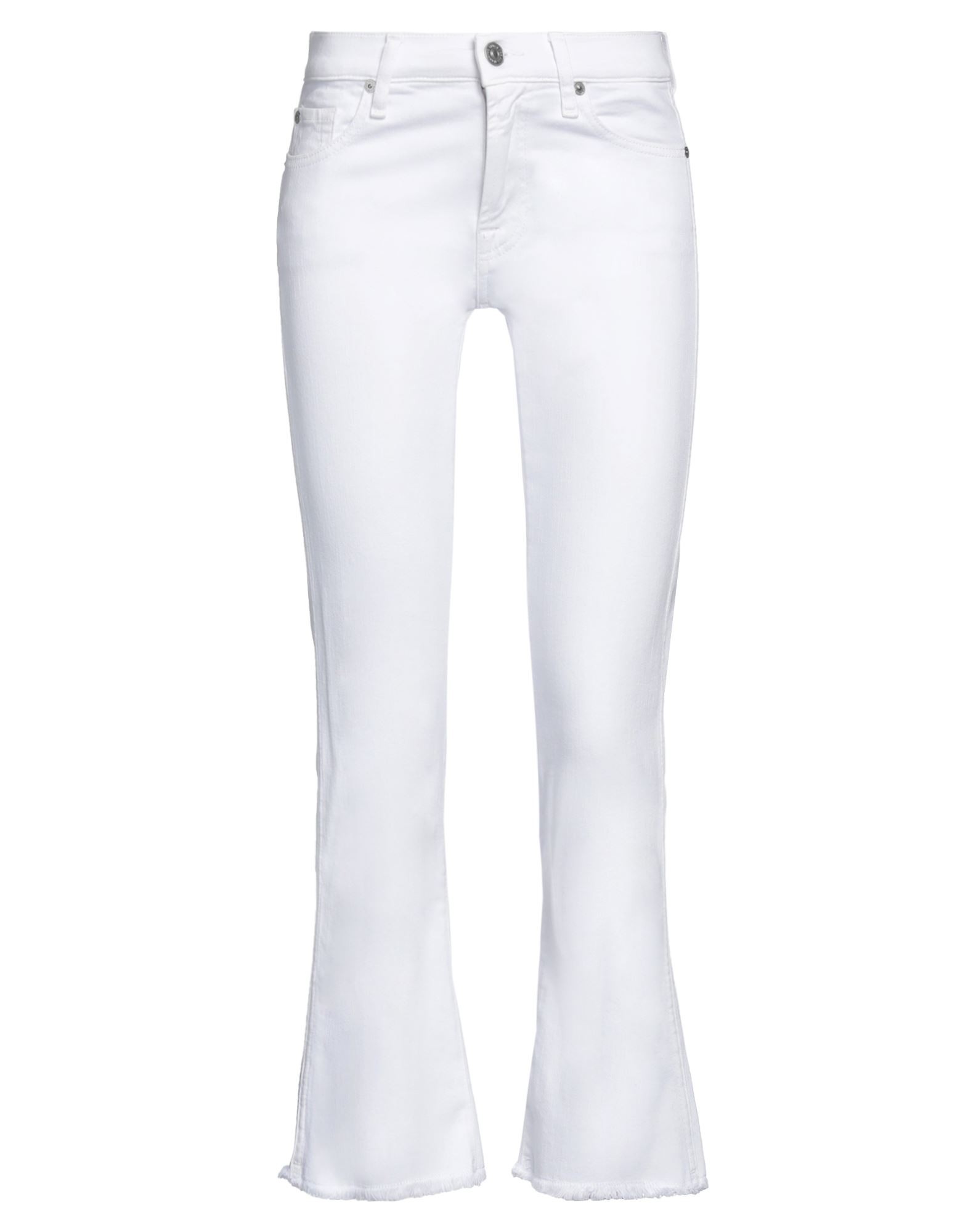 7 FOR ALL MANKIND Jeanshose Damen Weiß 7 FOR ALL MANKIND Jeanshose Damen Weiß von 7 FOR ALL MANKIND