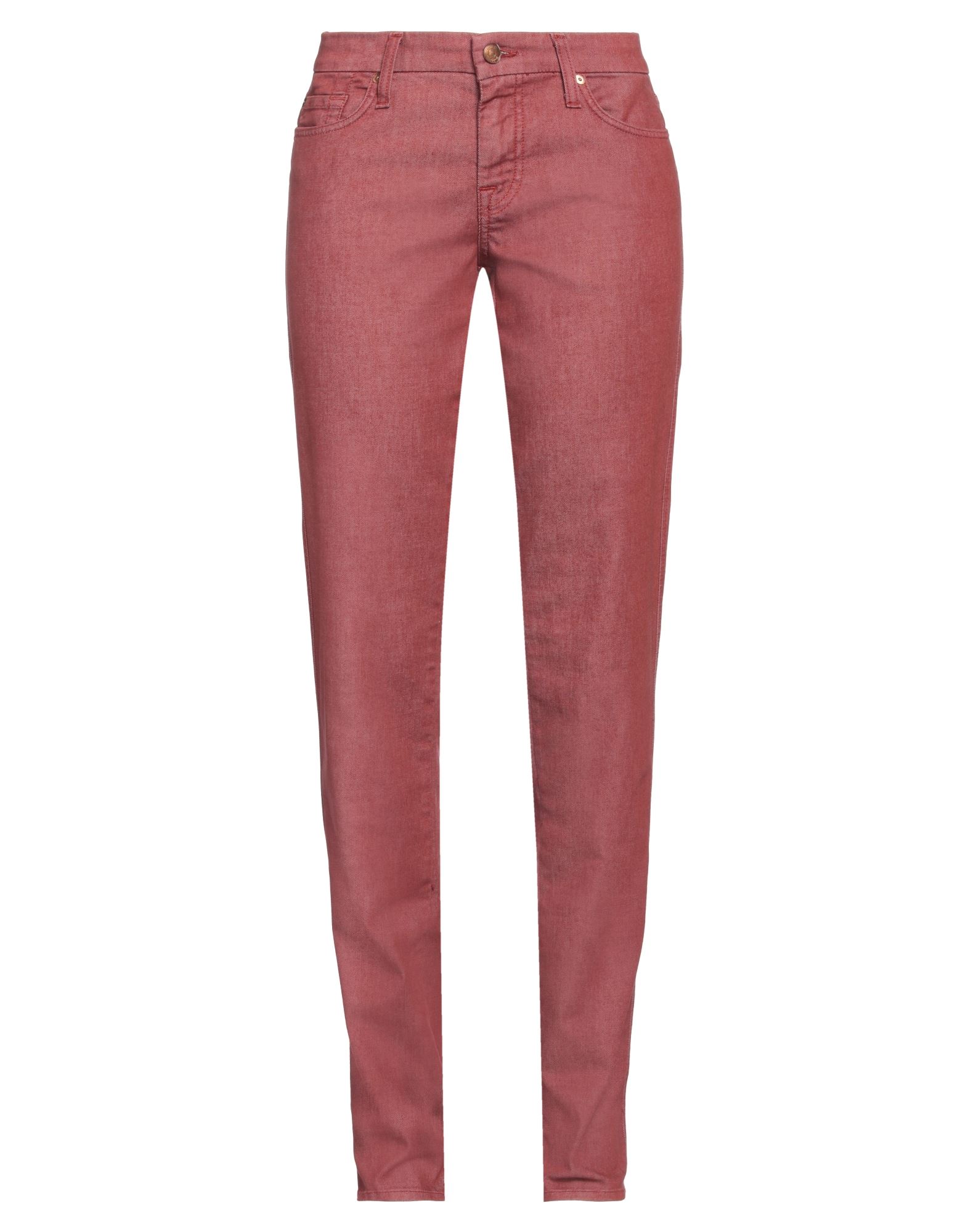 7 FOR ALL MANKIND Jeanshose Damen Ziegelrot 7 FOR ALL MANKIND Jeanshose Damen Ziegelrot von 7 FOR ALL MANKIND