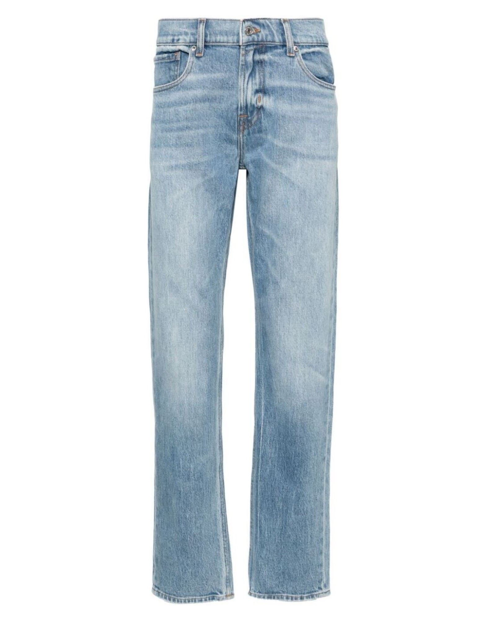 7 FOR ALL MANKIND Jeanshose Herren Azurblau von 7 FOR ALL MANKIND