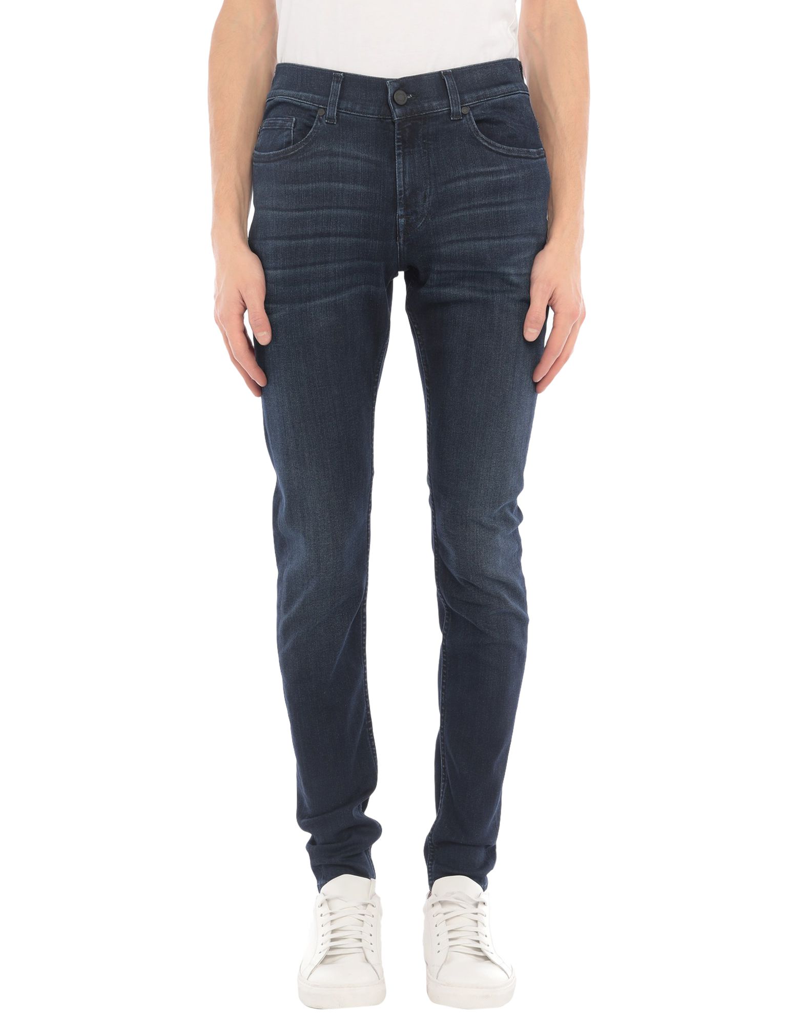 7 FOR ALL MANKIND Jeanshose Herren Blau 7 FOR ALL MANKIND Jeanshose Herren Blau von 7 FOR ALL MANKIND