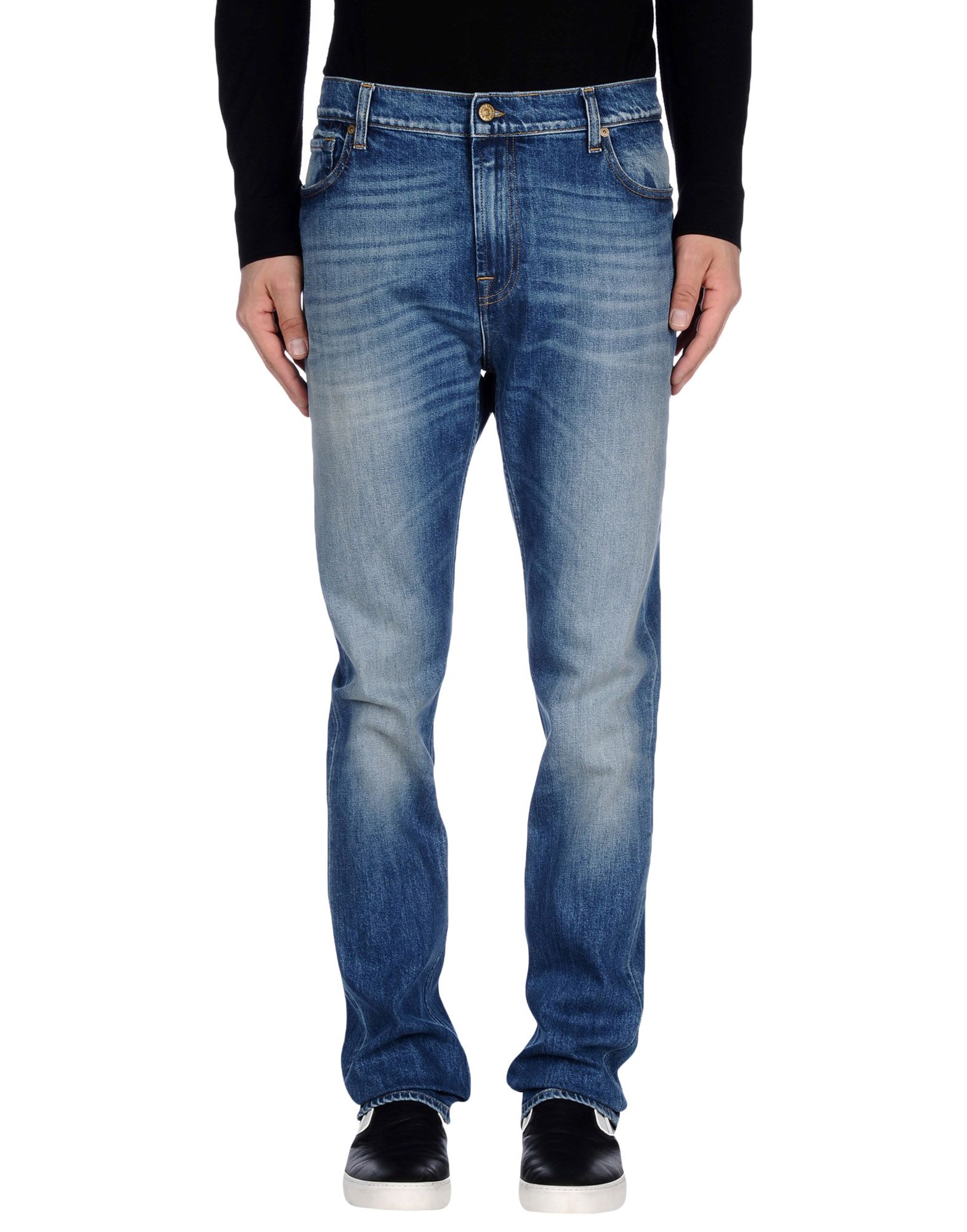 7 FOR ALL MANKIND Jeanshose Herren Blau 7 FOR ALL MANKIND Jeanshose Herren Blau von 7 FOR ALL MANKIND