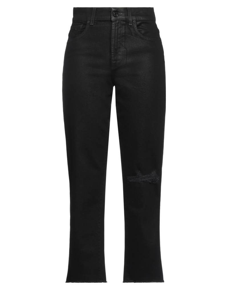 7 FOR ALL MANKIND Jeanshose Damen Schwarz von 7 FOR ALL MANKIND