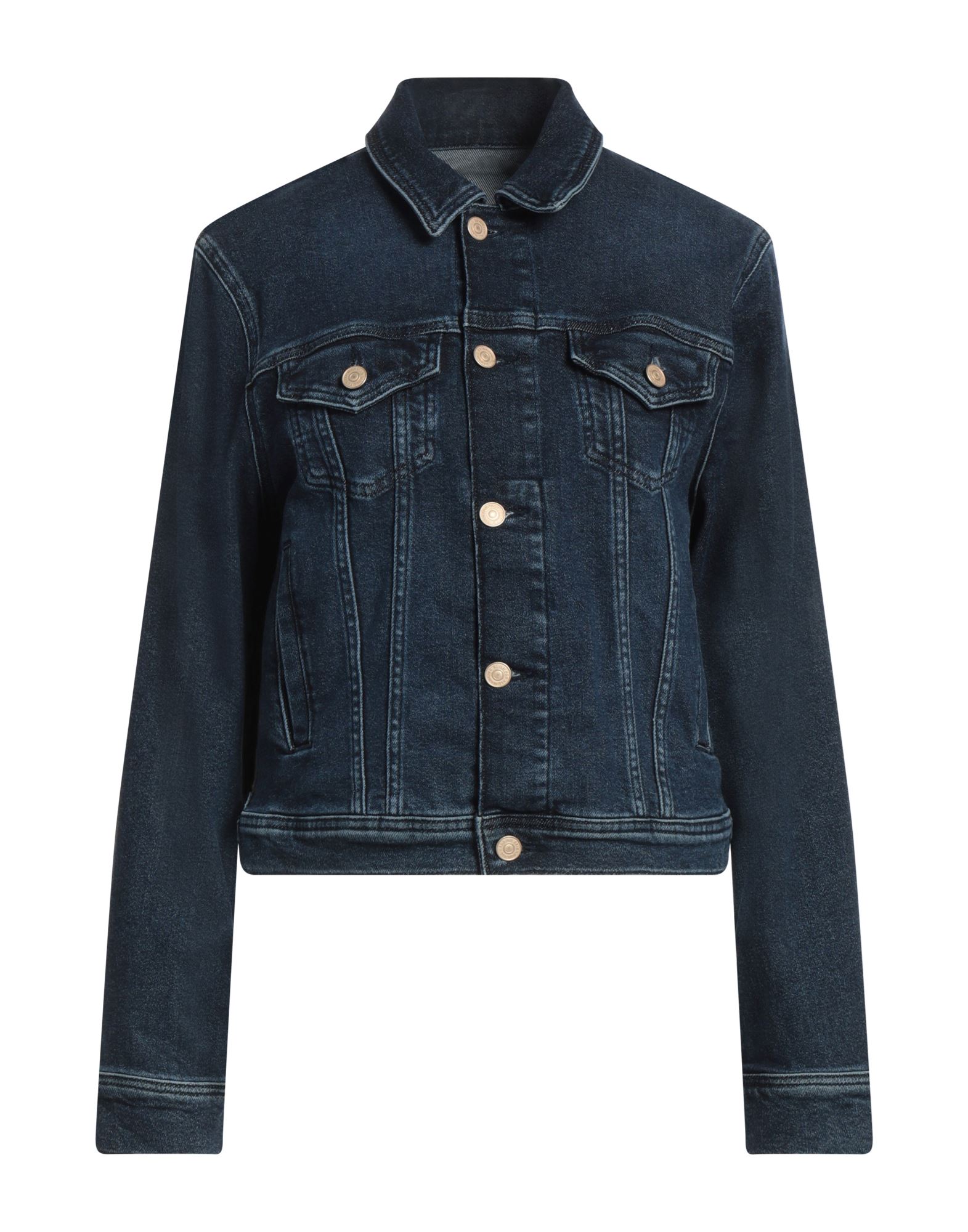 7 FOR ALL MANKIND Jeansjacke/-mantel Damen Blau 7 FOR ALL MANKIND Jeansjacke/-mantel Damen Blau von 7 FOR ALL MANKIND