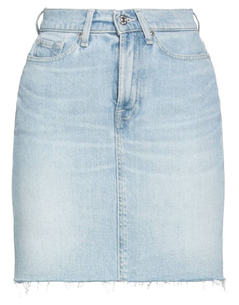 7 FOR ALL MANKIND Jeansrock Damen Blau von 7 FOR ALL MANKIND
