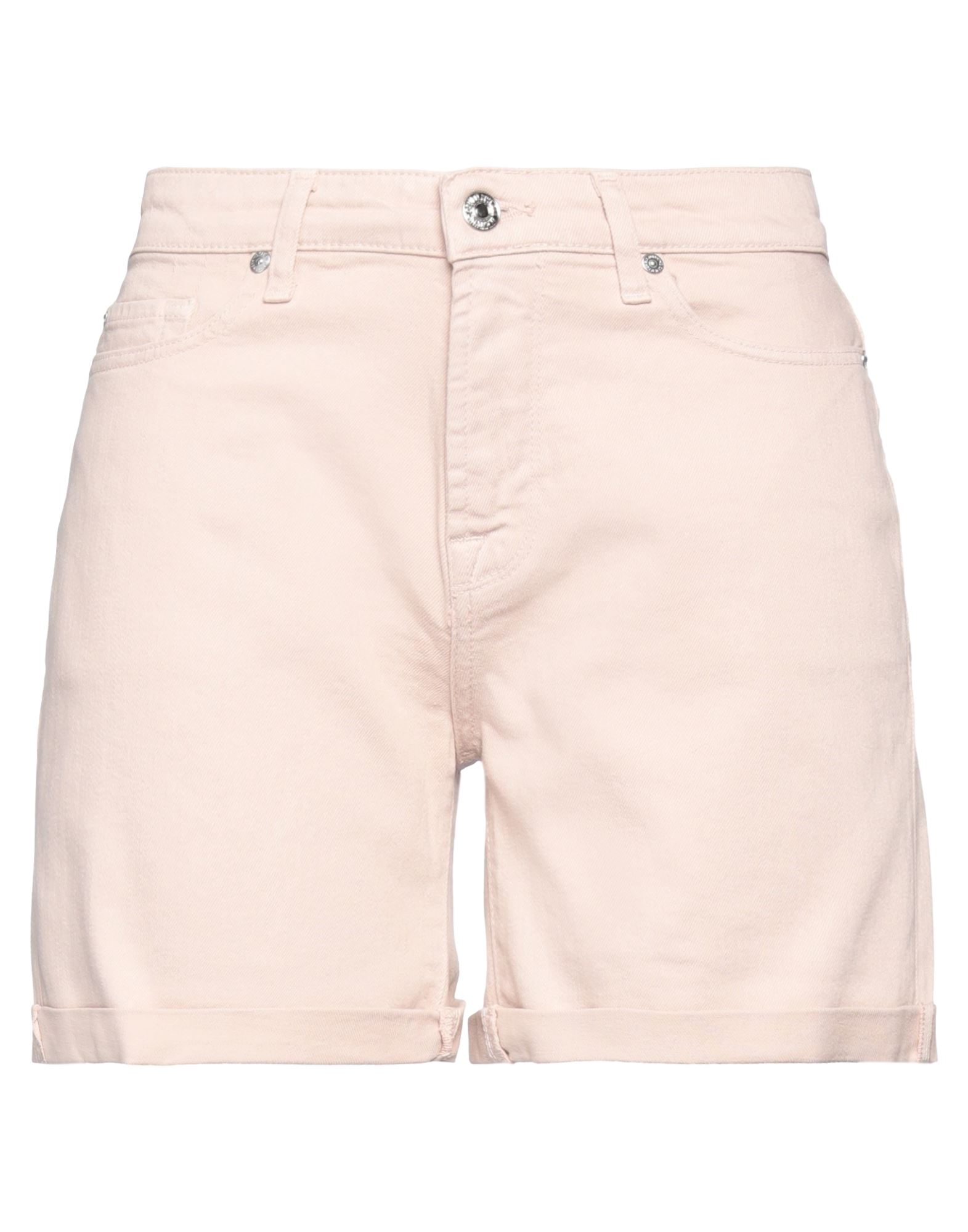 7 FOR ALL MANKIND Jeansshorts Damen Hellrosa von 7 FOR ALL MANKIND