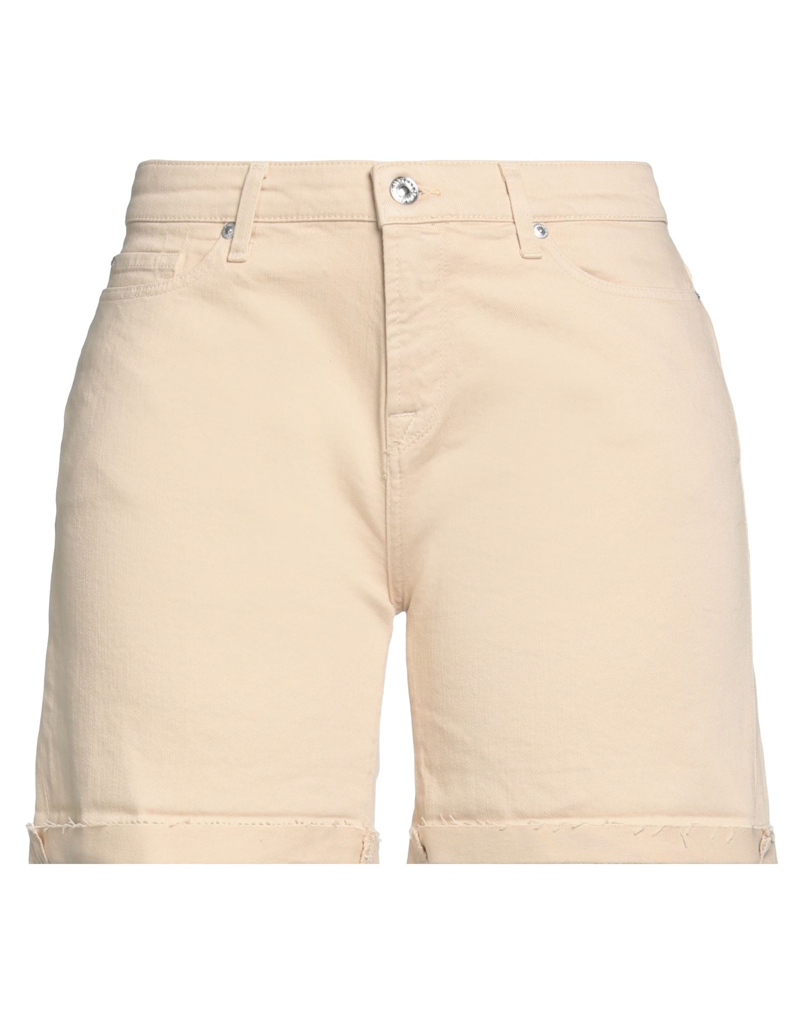 7 FOR ALL MANKIND Jeansshorts Damen Sand von 7 FOR ALL MANKIND