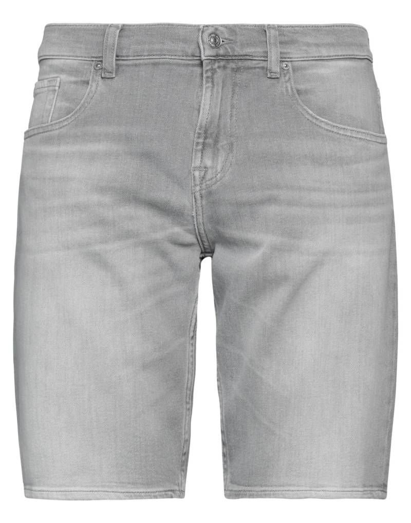 7 FOR ALL MANKIND Jeansshorts Herren Grau von 7 FOR ALL MANKIND