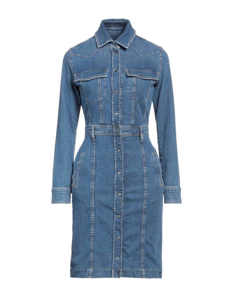 7 FOR ALL MANKIND Midi-kleid Damen Blau von 7 FOR ALL MANKIND