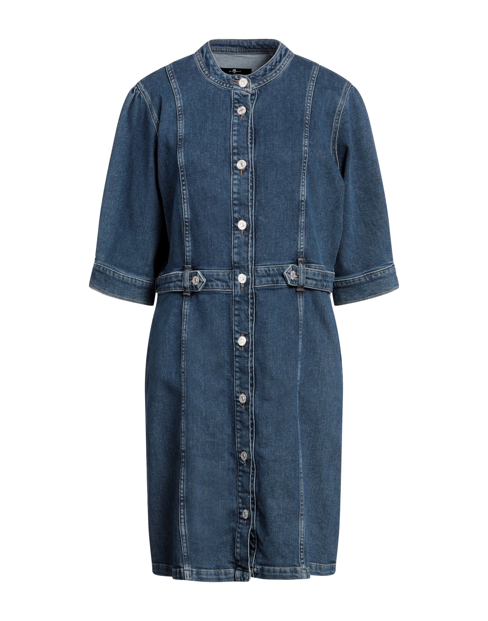 7 FOR ALL MANKIND Mini-kleid Damen Blau 7 FOR ALL MANKIND Mini-kleid Damen Blau von 7 FOR ALL MANKIND
