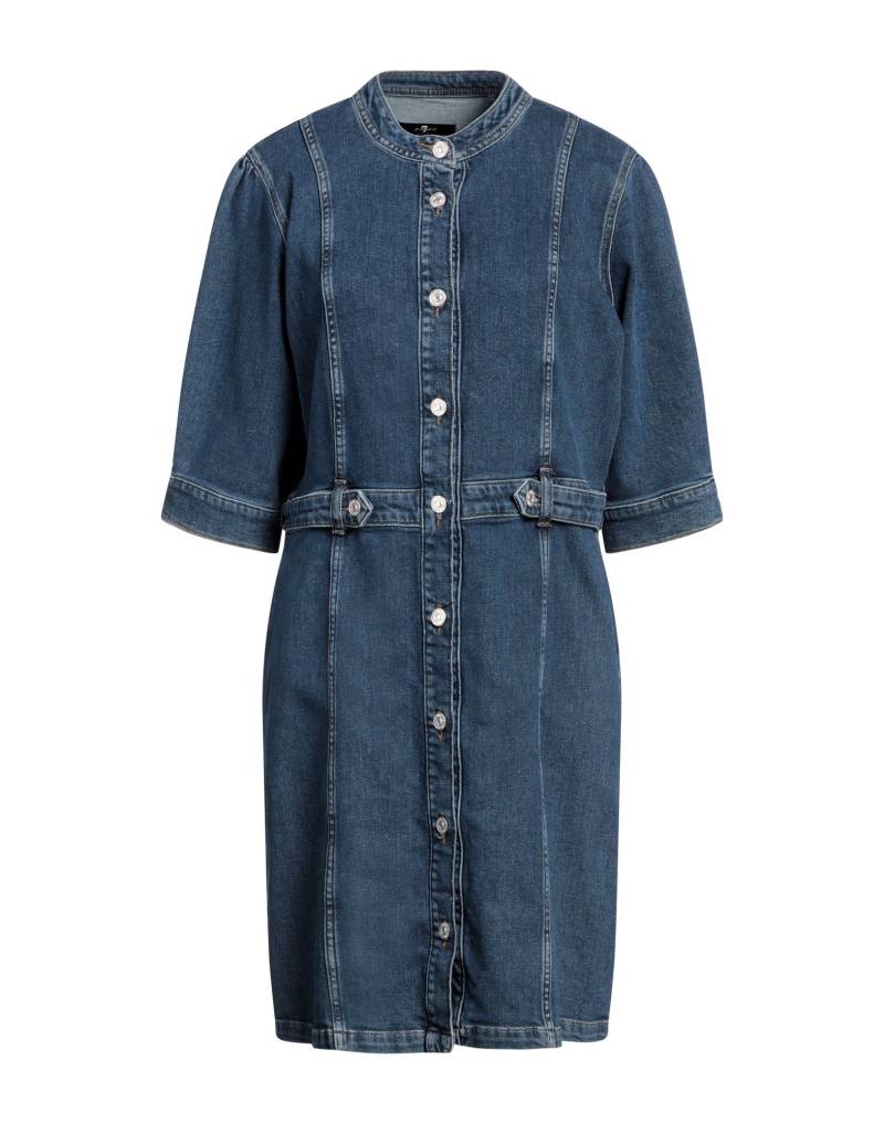 7 FOR ALL MANKIND Mini-kleid Damen Blau von 7 FOR ALL MANKIND
