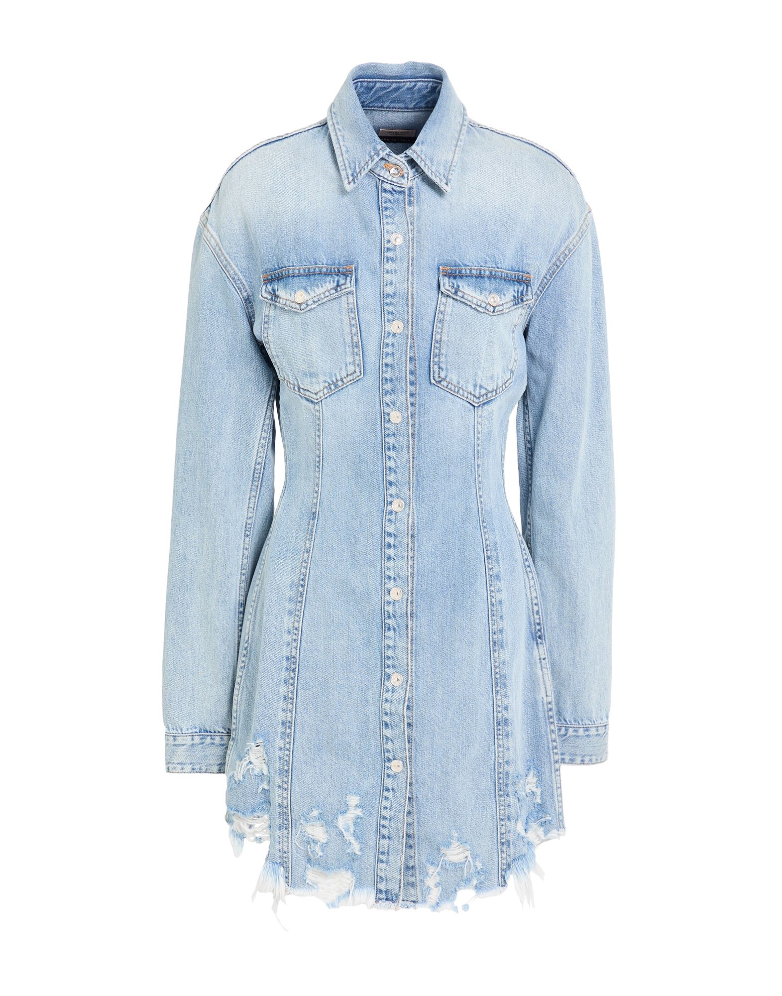 7 FOR ALL MANKIND Mini-kleid Damen Blau 7 FOR ALL MANKIND Mini-kleid Damen Blau von 7 FOR ALL MANKIND