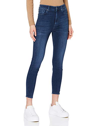 7 For All Mankind Damen Aubrey Skinny Jeans,Dark Blue, 26 von 7 For All Mankind