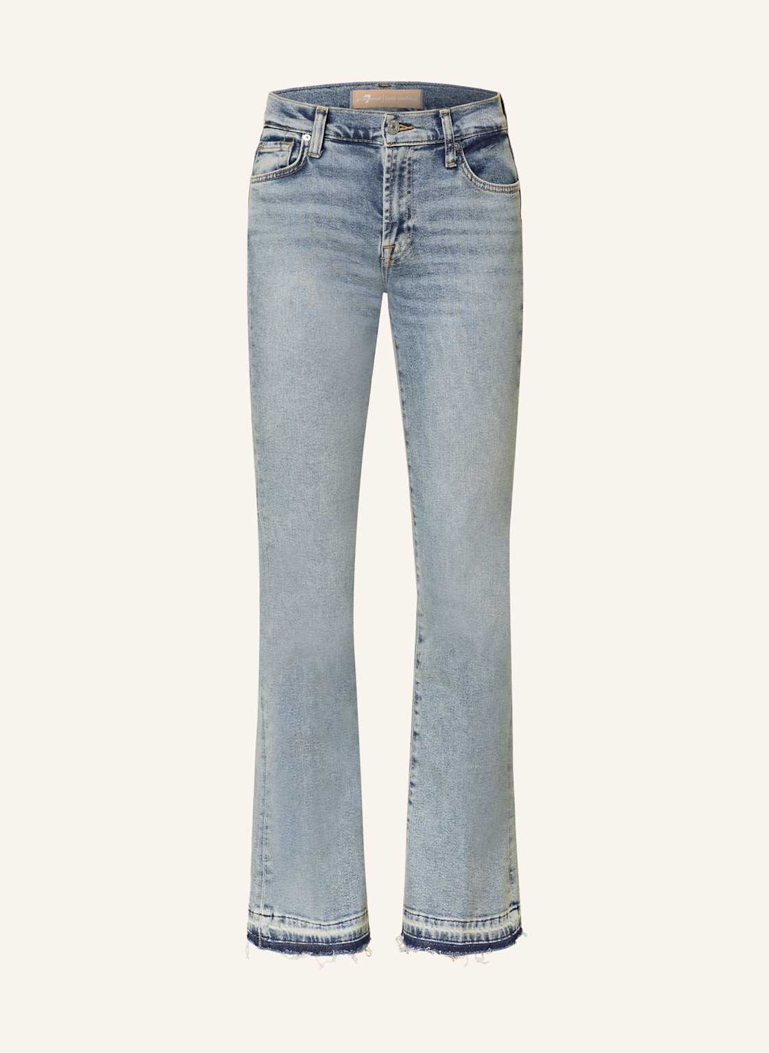 7 For All Mankind Bootcut Jeans Bootcut Tailorless Amuse Me With Unrolled Hem blau 7 For All Mankind Bootcut Jeans Bootcut Tailorless Amuse Me With Unrolled Hem blau von 7 For All Mankind