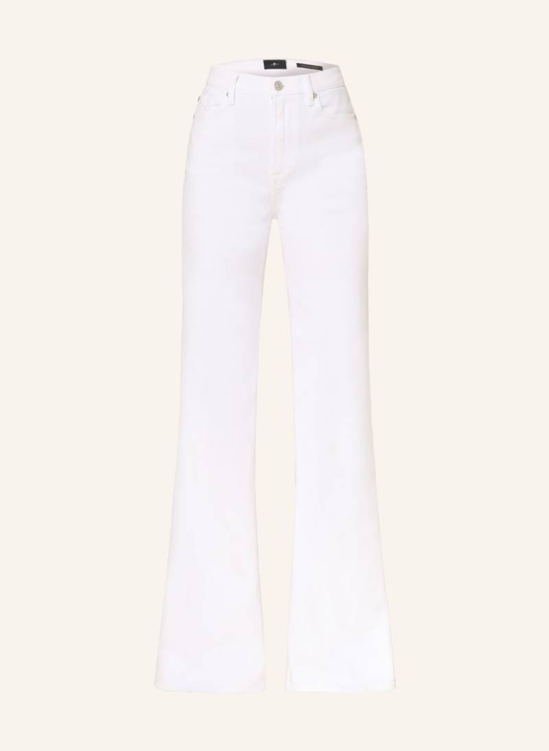 7 For All Mankind Bootcut Jeans Soleil weiss von 7 For All Mankind
