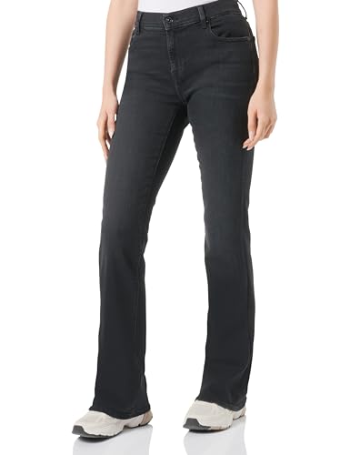7 For All Mankind Bootcut Slim Illusion Borderless with Embellished Squiggle von 7 For All Mankind
