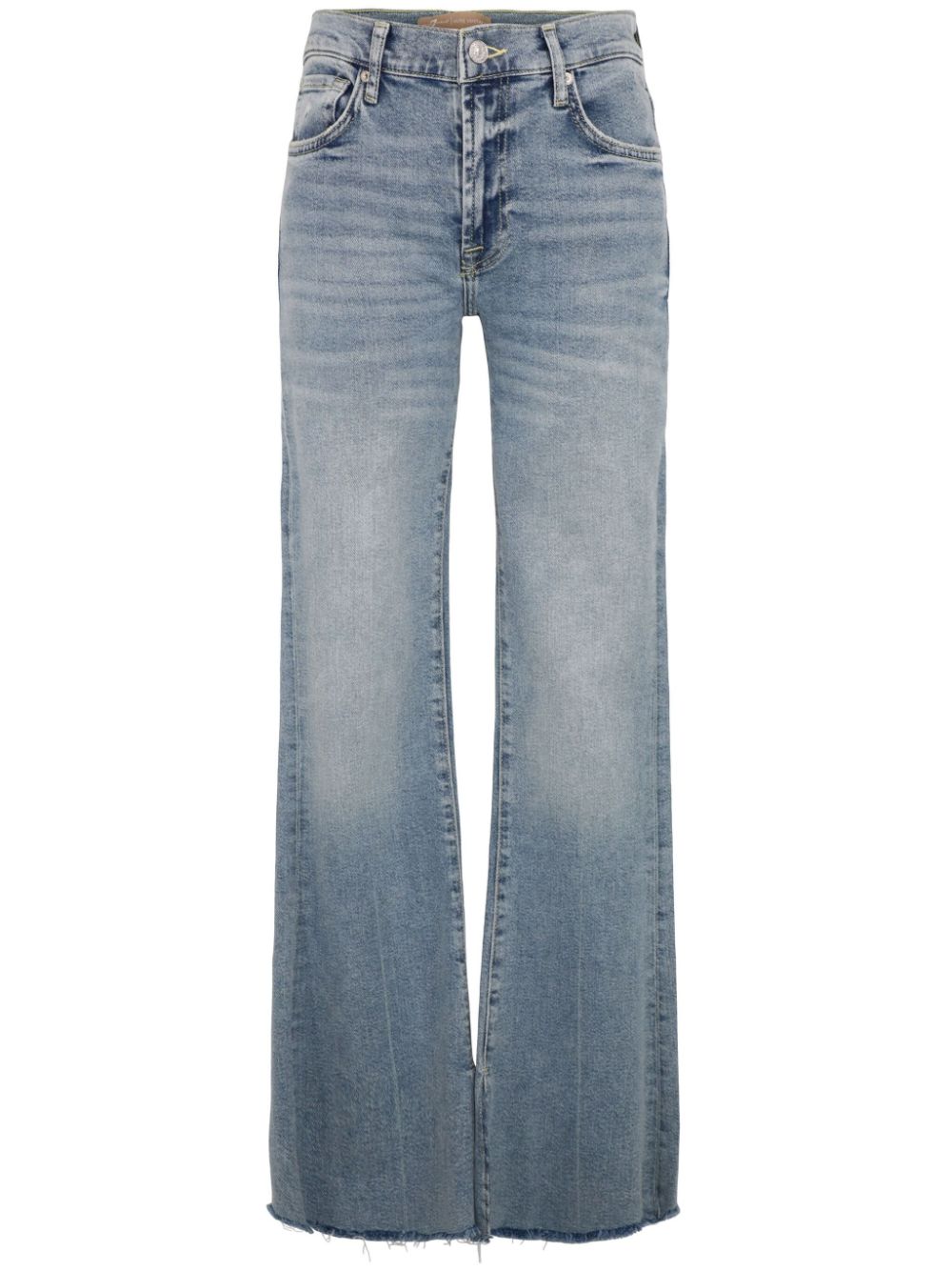 7 For All Mankind Bootcut-Jeans - Blau von 7 For All Mankind