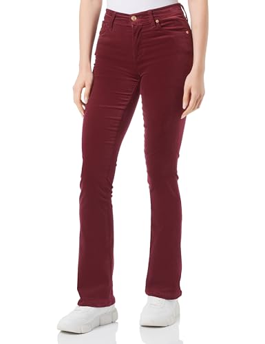 7 For All Mankind Bootcut Velvet Raspberry von 7 For All Mankind
