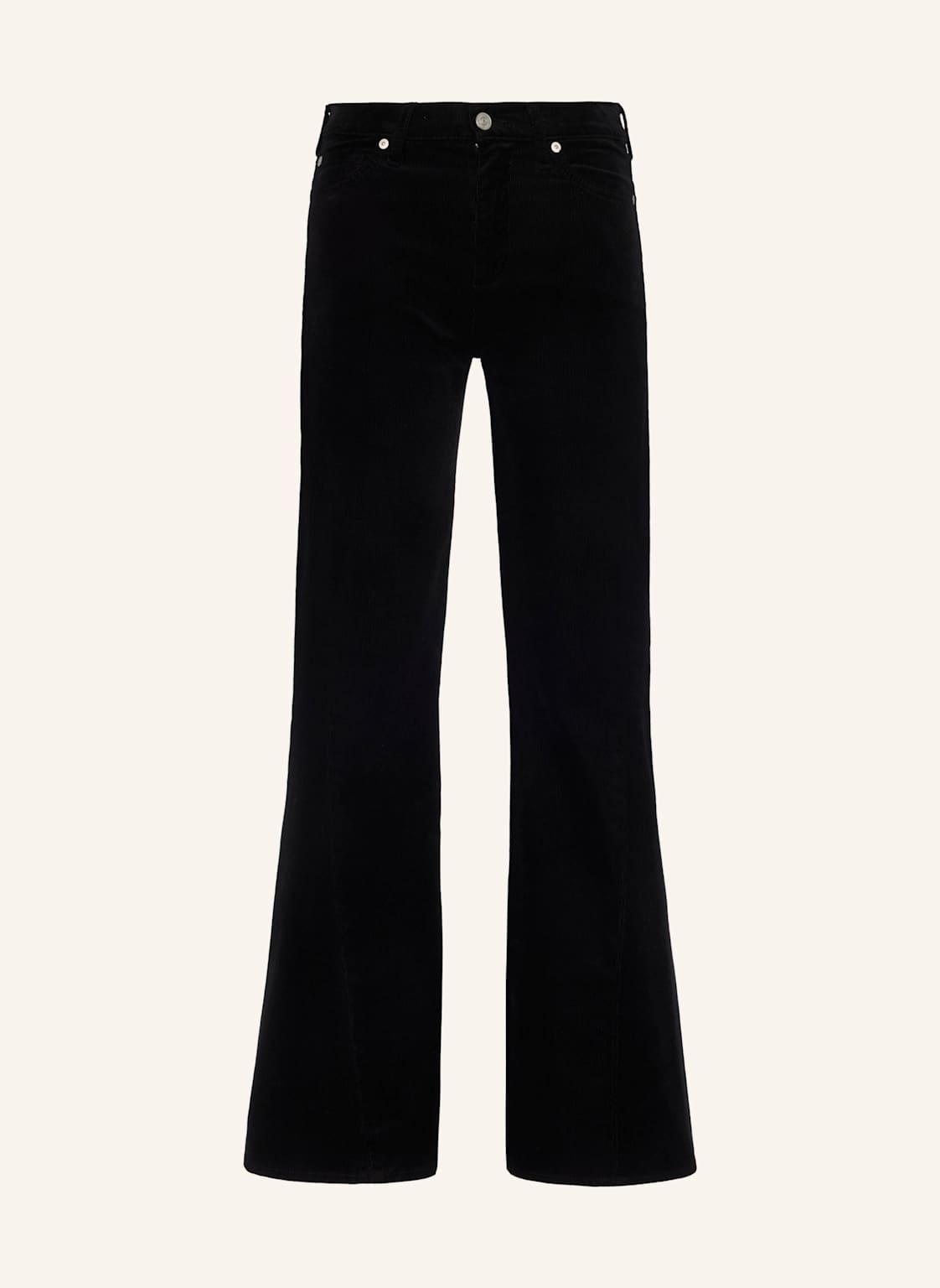 7 For All Mankind Chino Pants Twisted Dojo Tailorless Flare Fit schwarz von 7 For All Mankind