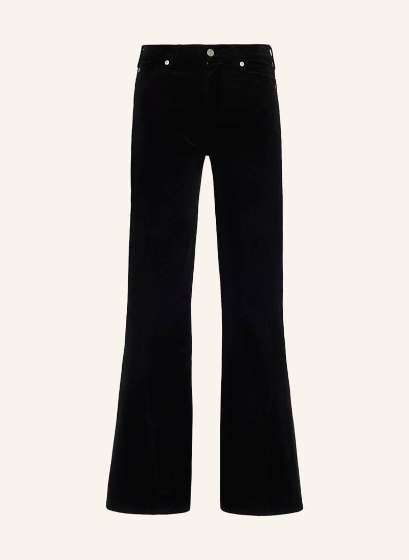 7 For All Mankind Chino Pants Twisted Dojo Tailorless Flare Fit schwarz von 7 For All Mankind