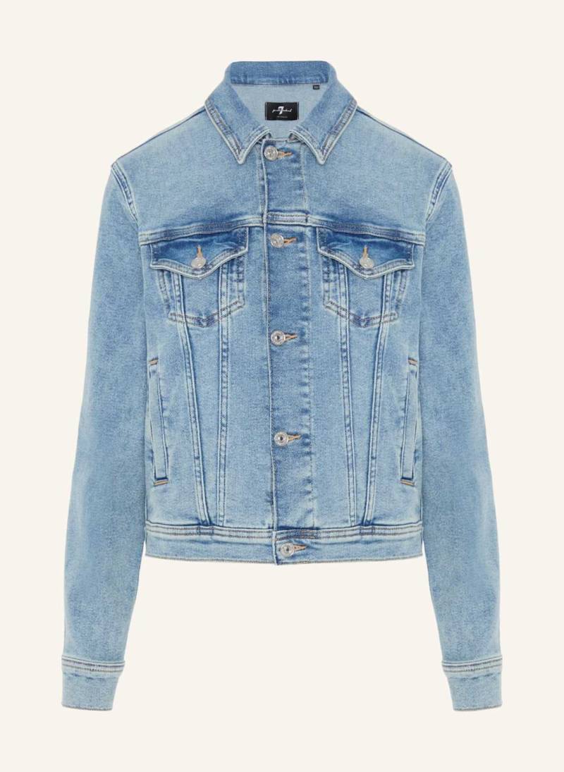 7 For All Mankind Classic Trucker Jeansjacke blau von 7 For All Mankind