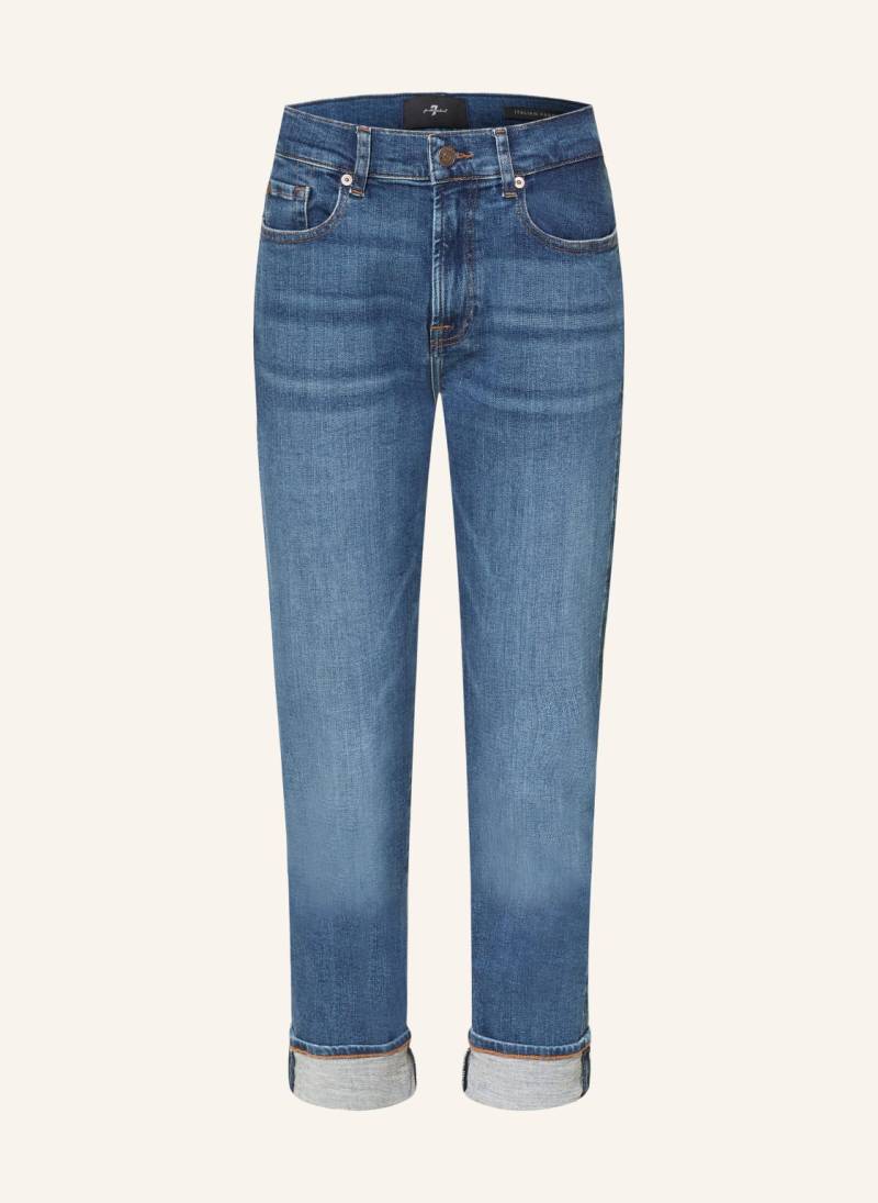 7 For All Mankind Cropped Jeans Moonwater blau von 7 For All Mankind