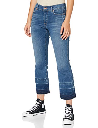 7 For All Mankind Damen Bootcut Jeans, Mid Blue, 25 EU von 7 For All Mankind