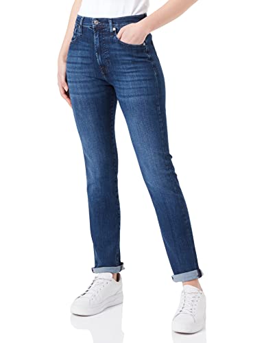 7 For All Mankind Damen Easy Slim Soho Jeans, Dark Blue, 26 EU von 7 For All Mankind