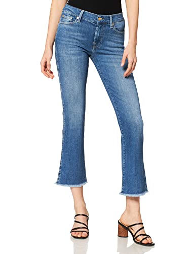 7 For All Mankind Damen JSABC120PS Jeans, Mid Blue, 25 von 7 For All Mankind