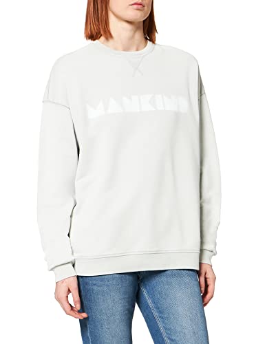 7 For All Mankind Damen JSGL502MPB Sweatshirt, Light Blue, M von 7 For All Mankind