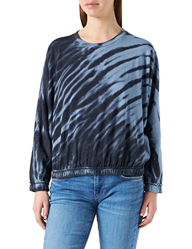 7 For All Mankind Damen JSHL4090DB Pullover, Mid Blue, S von 7 For All Mankind