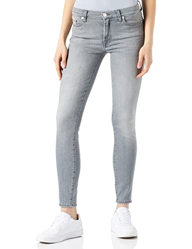 7 For All Mankind Damen JSWZC11EDH Jeans, Grey, 28 von 7 For All Mankind